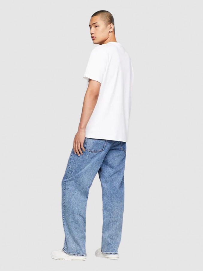 T-Shirt Homem Badge Tommy Jeans
