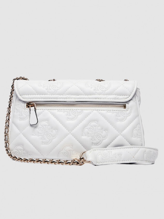 Bolsos de Hombro Mujer Blanco Guess