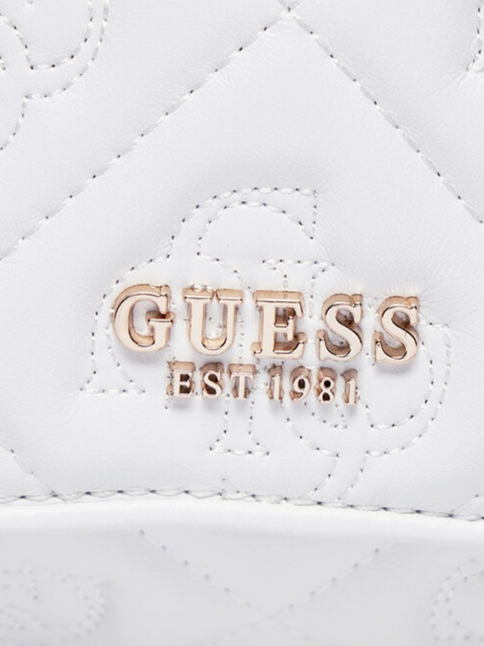 Bolsos de Hombro Mujer Blanco Guess