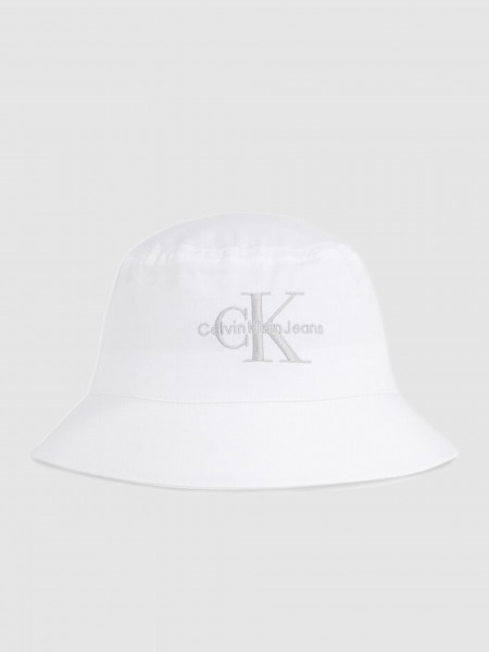 Sombreros Mujer Blanco Calvin Klein