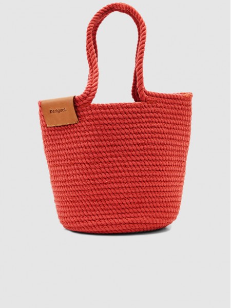 Handbag Woman Coral Desigual