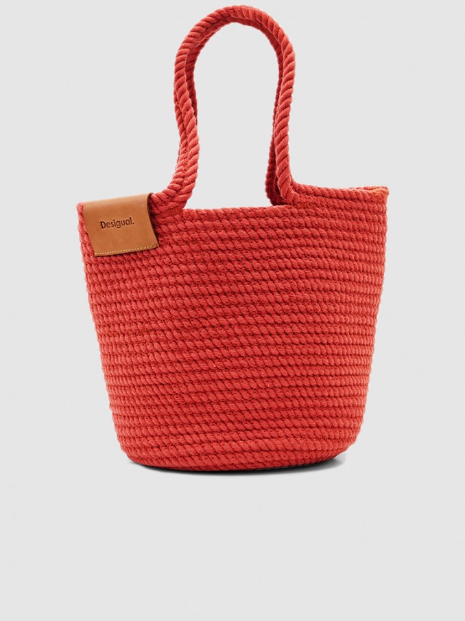 Handbag Woman Coral Desigual