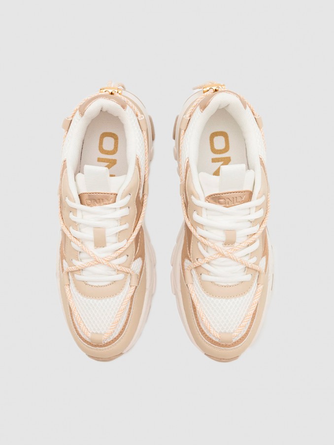 Sneakers Woman Cream Only