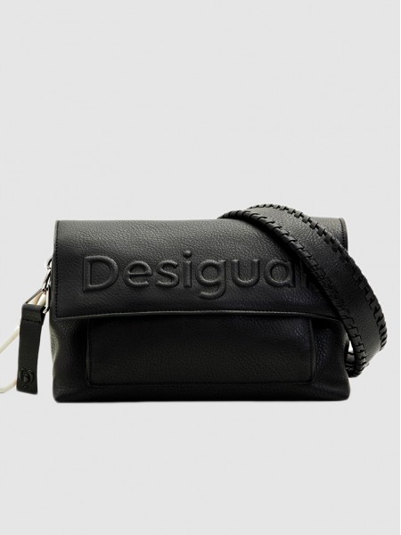 Handbag Woman Black Desigual