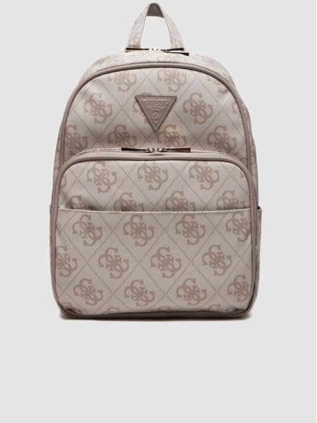 Backpack Woman White Guess