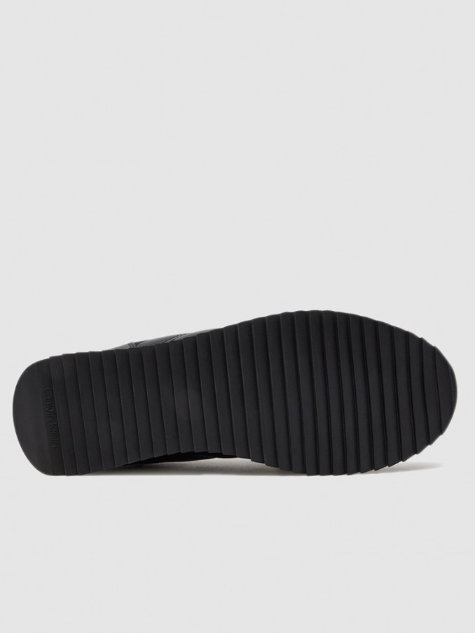 Tenis Hombre Negro Calvin Klein