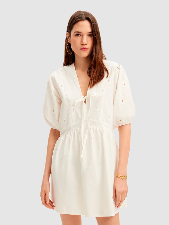 Dress Woman White Desigual