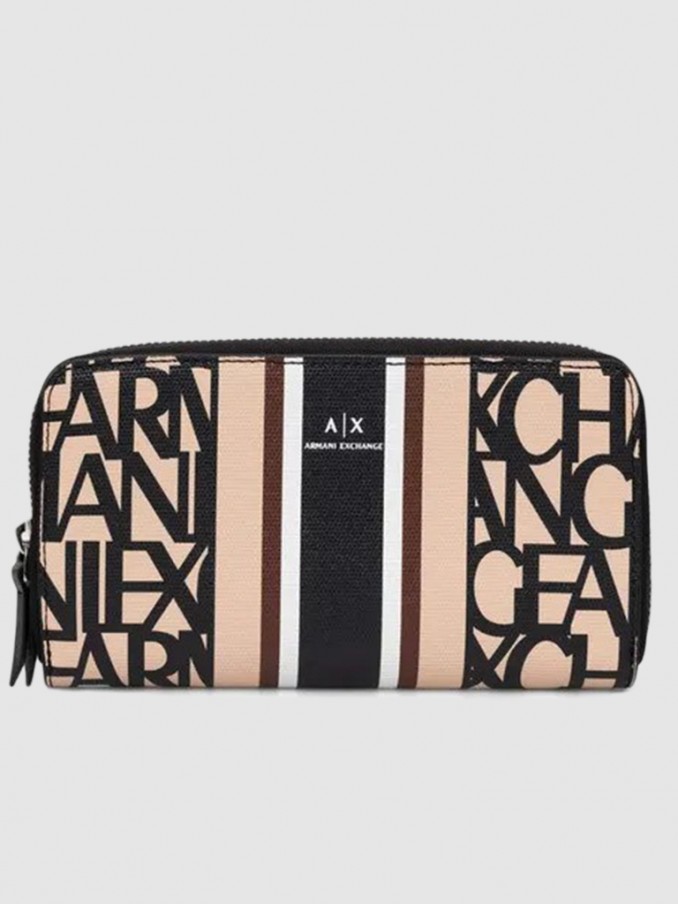 Wallet Woman Cream Armani Exchange