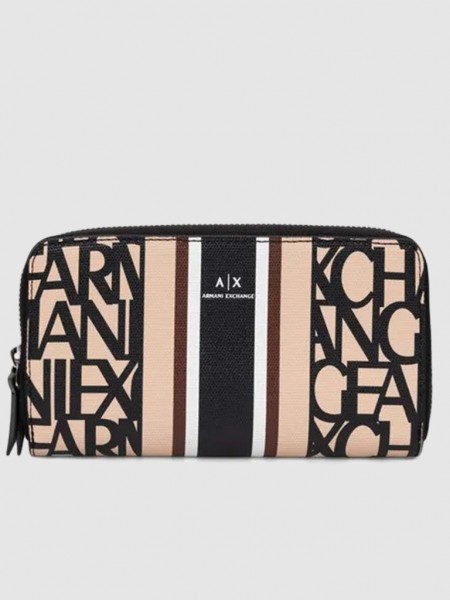 Carteiras Mulher Zip Around Armani Exchange