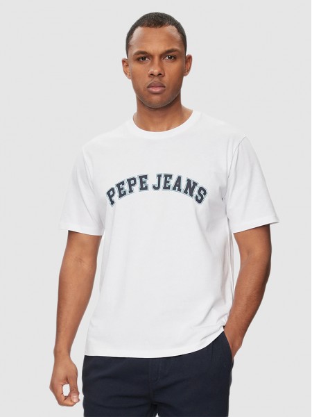 Camiseta Hombre Blanco Pepe Jeans London