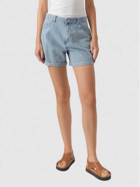 Shorts Woman Light Jeans Vero Moda