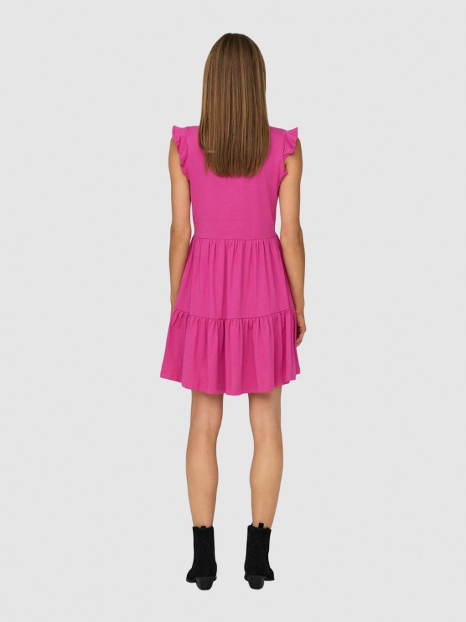 Vestido Mujer Rosa Only