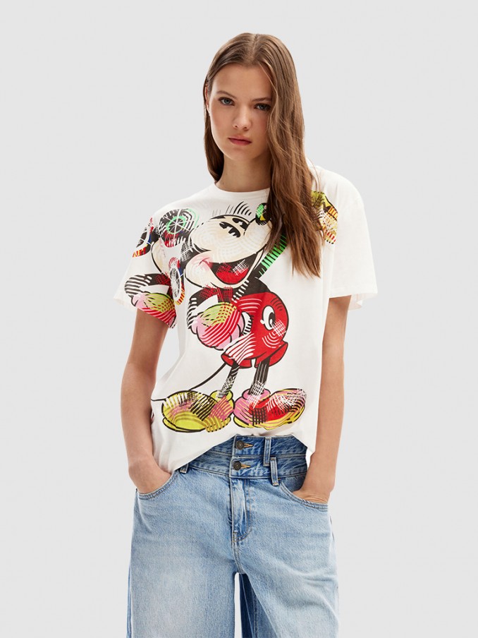 T-Shirt Mulher Mickey Desigual