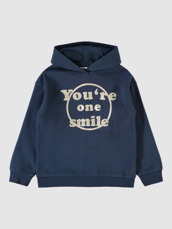 Sweatshirt Girl Navy Blue Name It