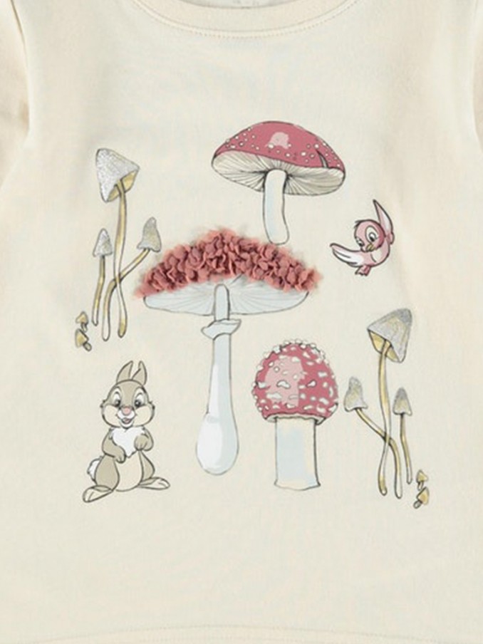 Sweatshirt Niña Crema Name It