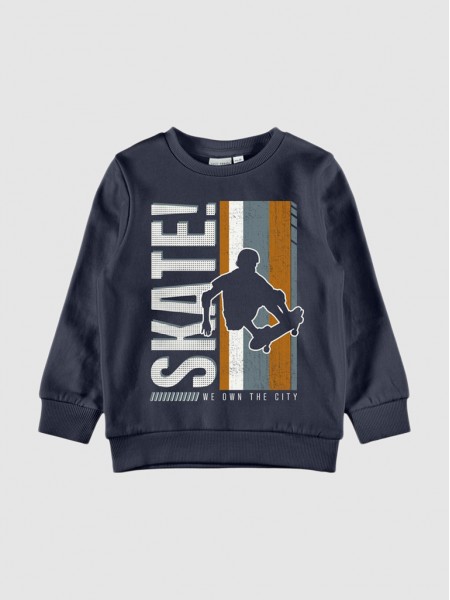 Sweatshirt Boy Navy Blue Name It