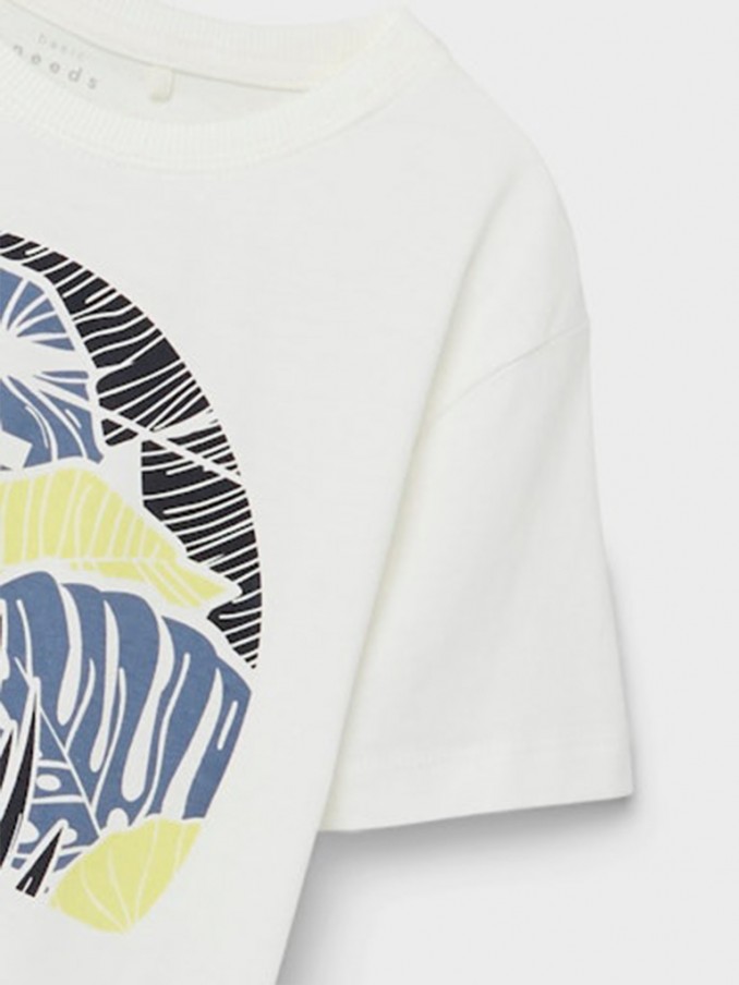 Camiseta Niño Blanco Name It