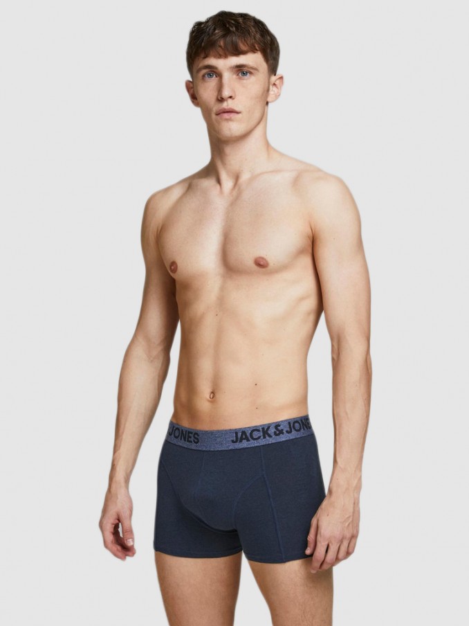 Boxers Homem Pack 3 James Jack Jones