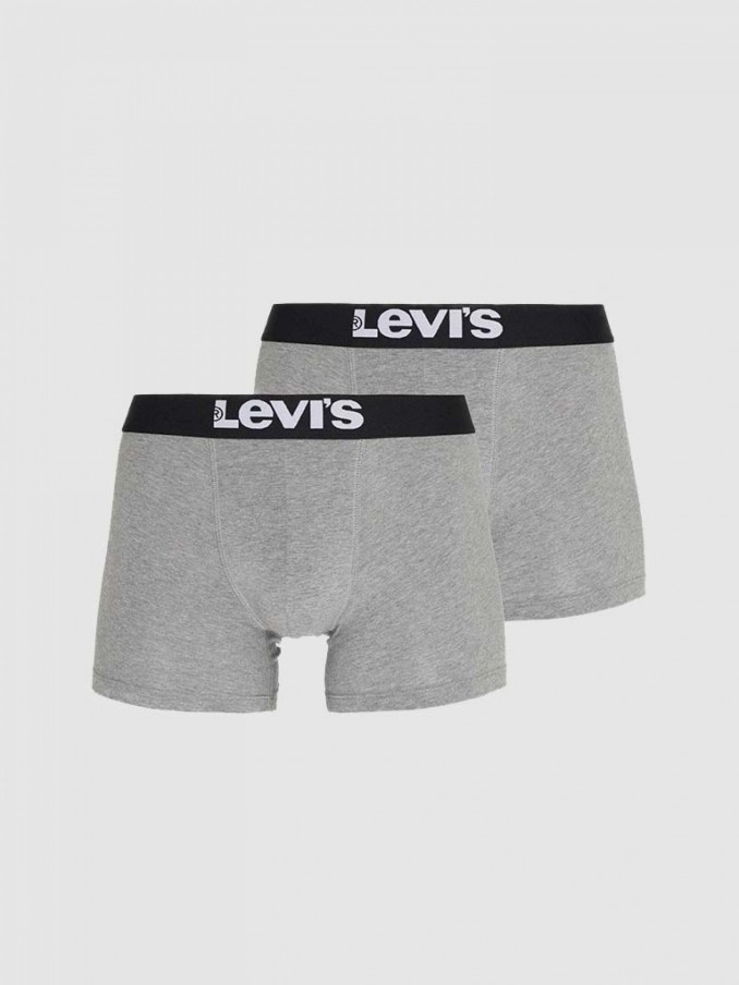 Calzoncillos Hombre Gris Levis