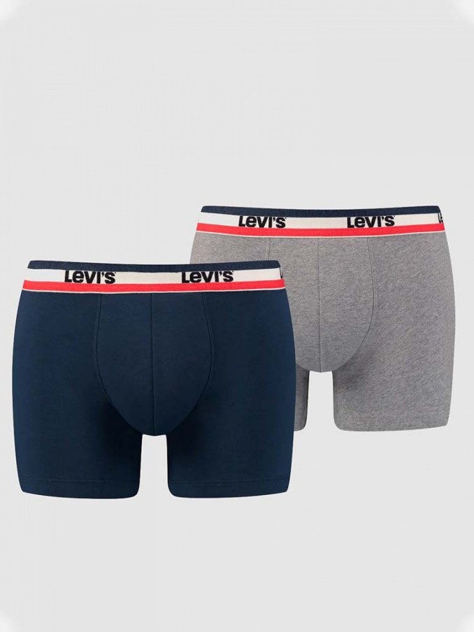 Underpants Man Navy Blue Levis