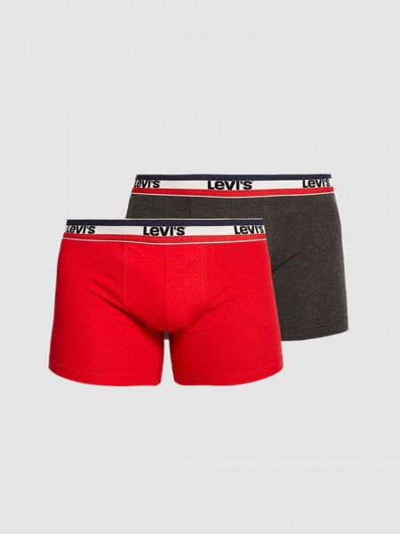 Calzoncillos Hombre Rojo Levis