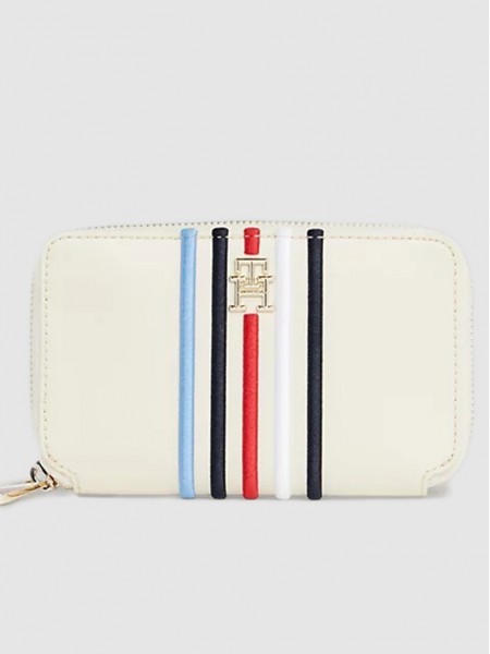 Wallet Woman Cream Tommy Jeans
