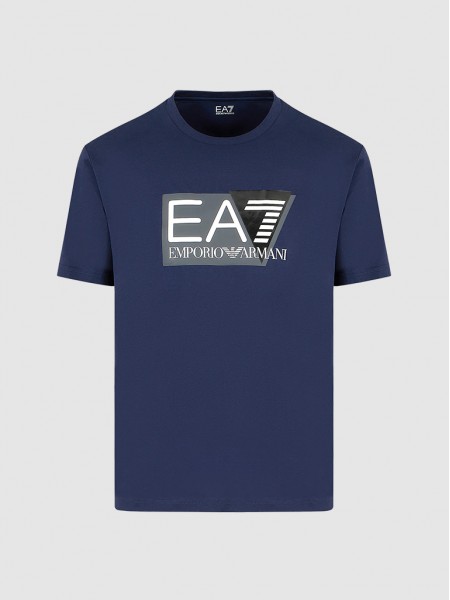 Camiseta Hombre Ea7 Emporio Armani