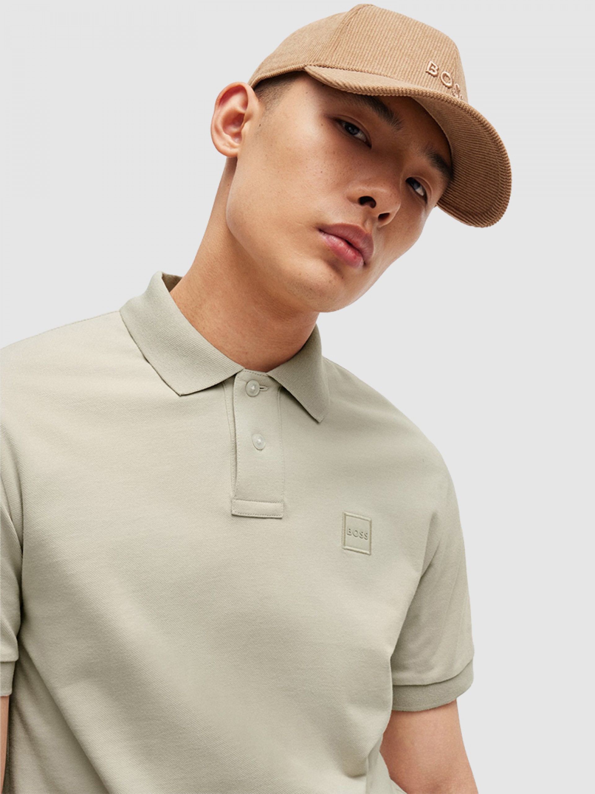 Polo Shirt Man Boss Orange