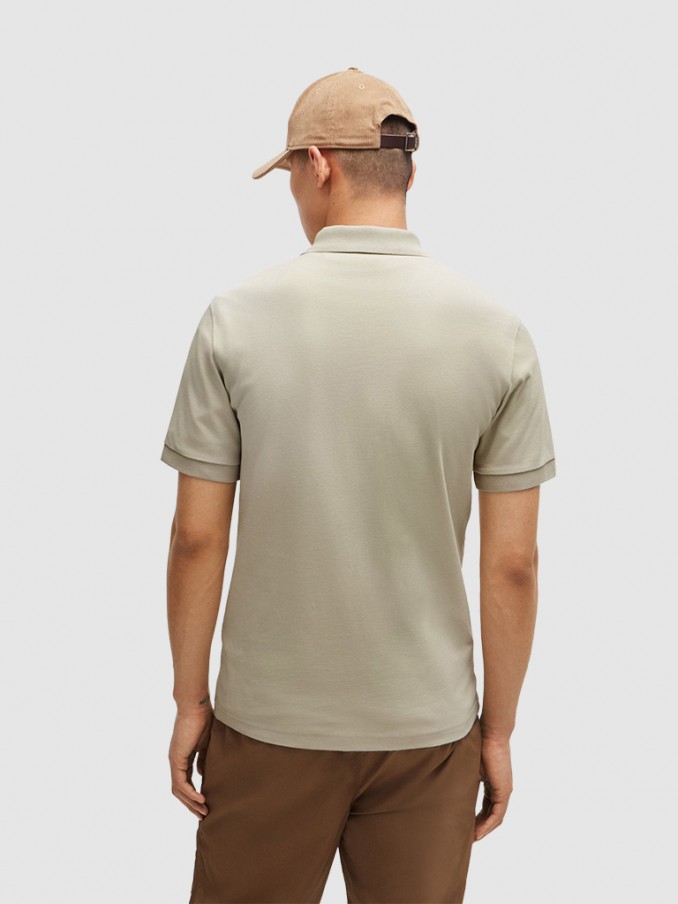 Polo Shirt Man Boss Orange