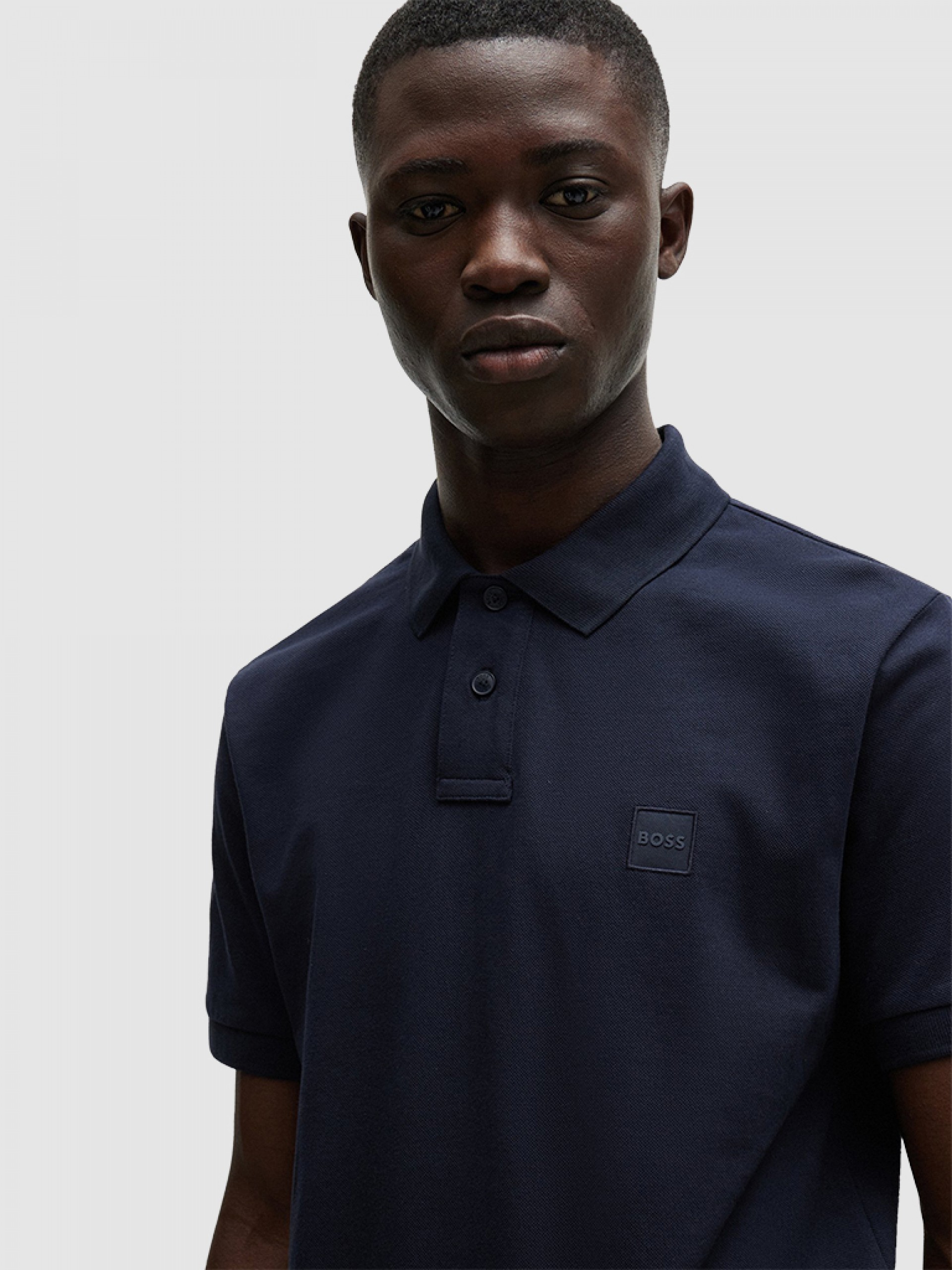 Polo Shirt Man Boss Orange
