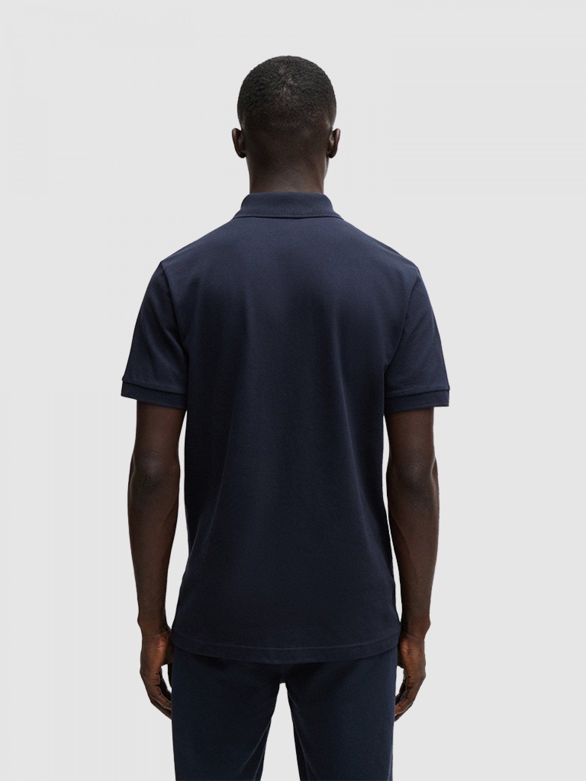 Polo Shirt Man Boss Orange