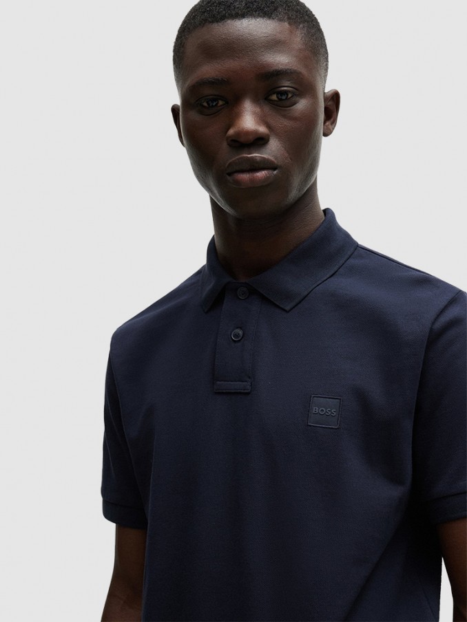 Polo Shirt Man Boss Orange