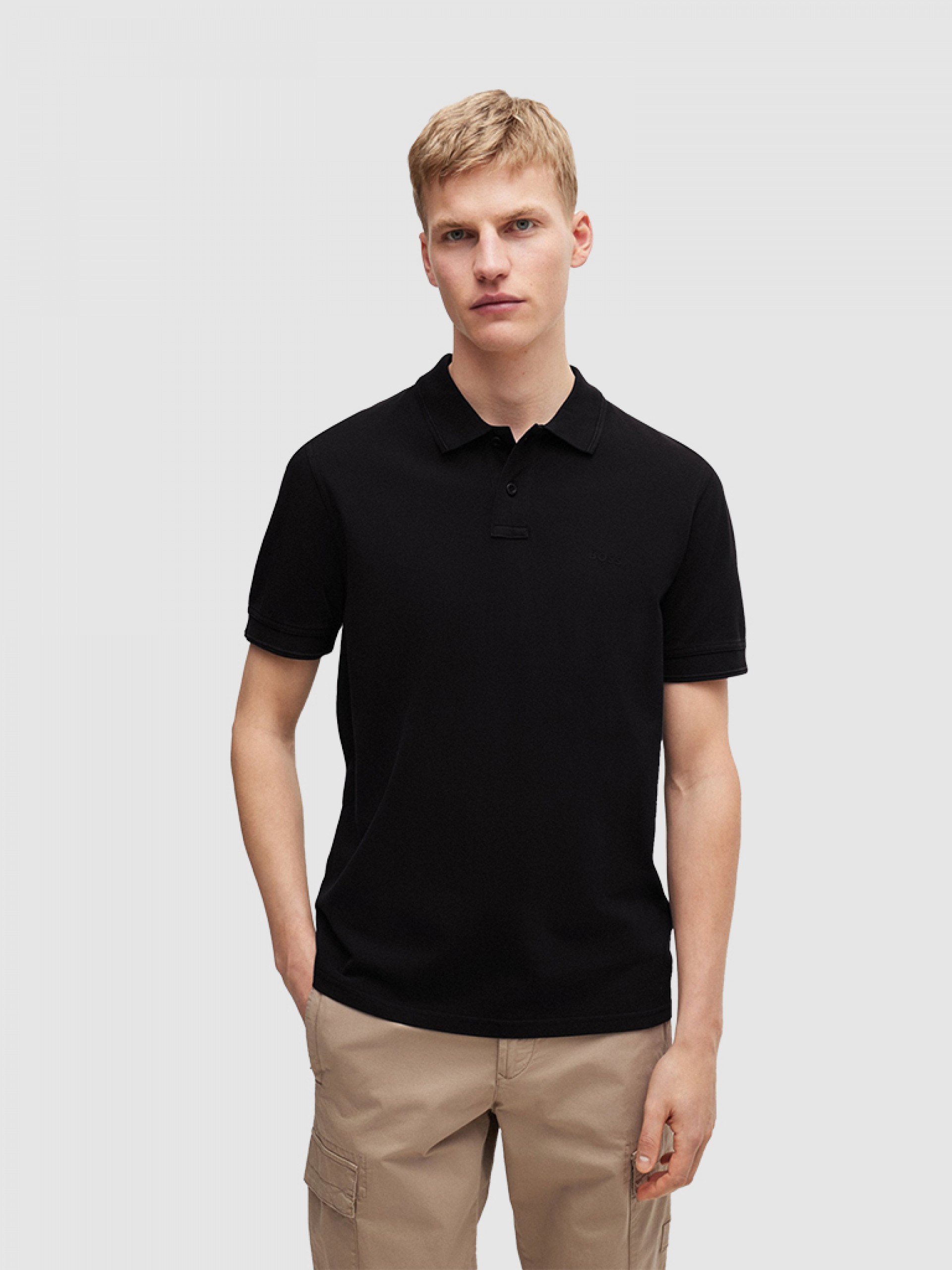 Polo Shirt Man Boss Orange