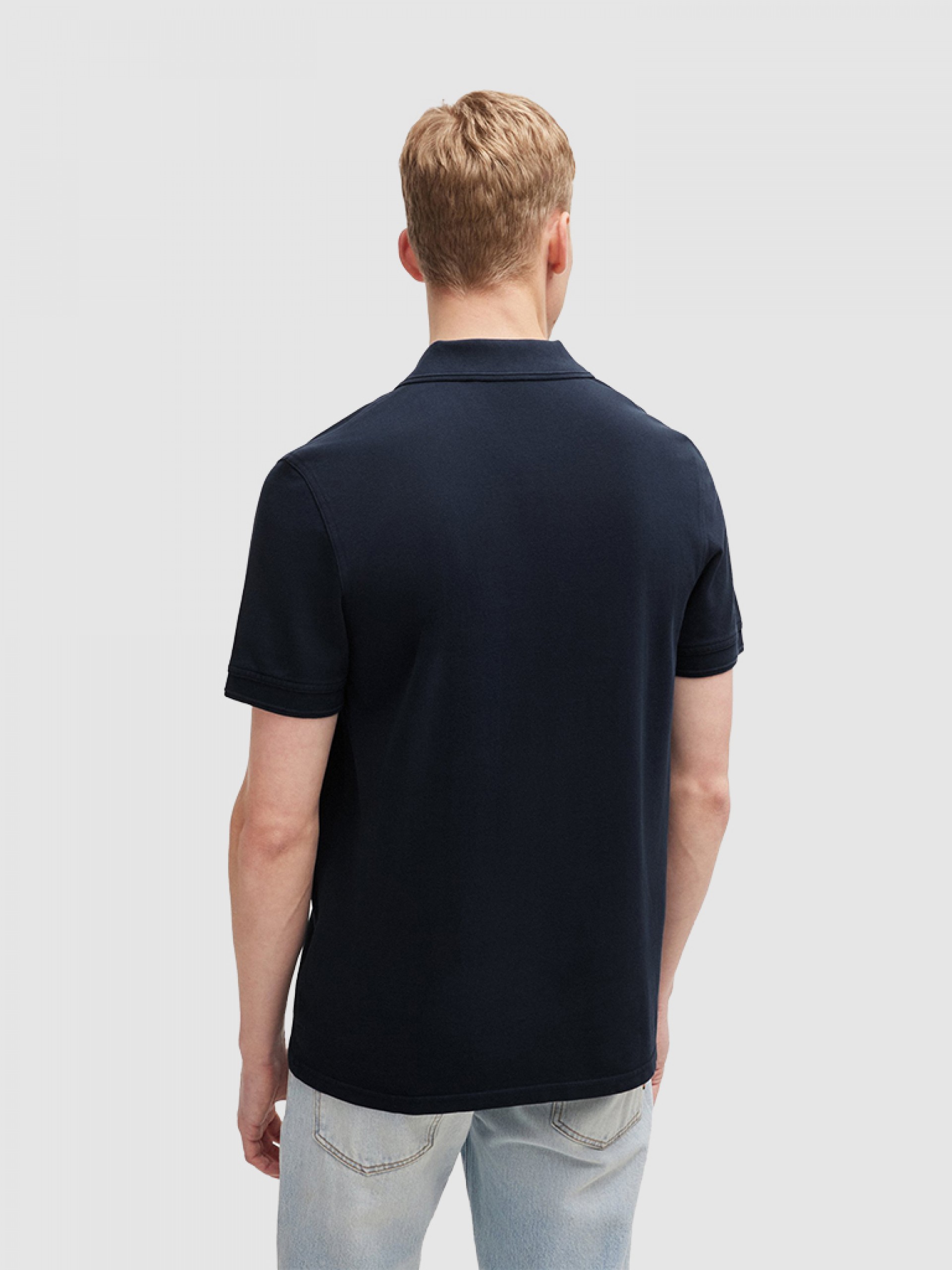 Polo Shirt Man Boss Orange