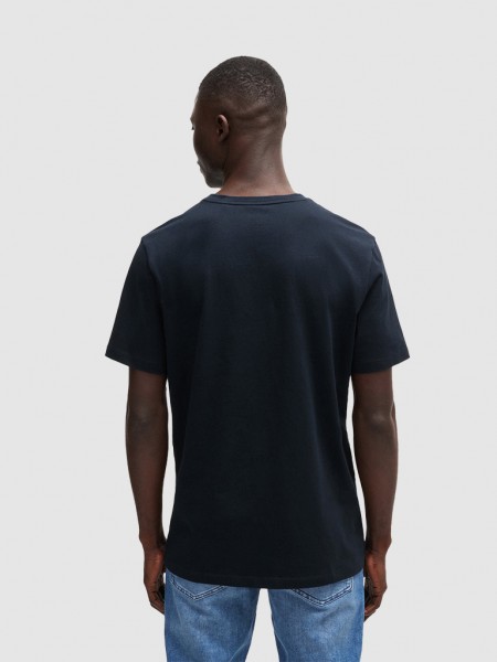 T-Shirt Man Boss Orange