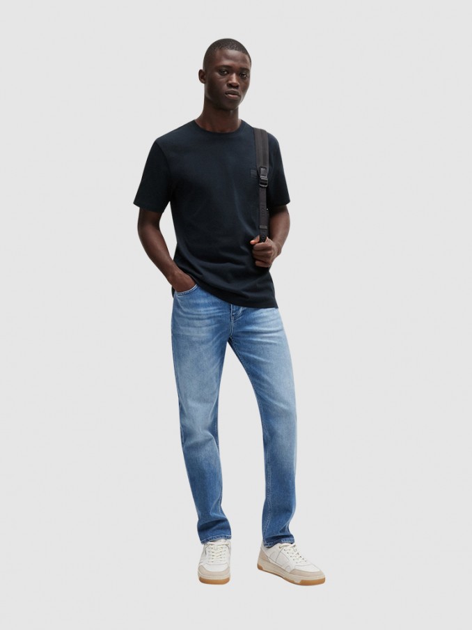 T-Shirt Man Boss Orange