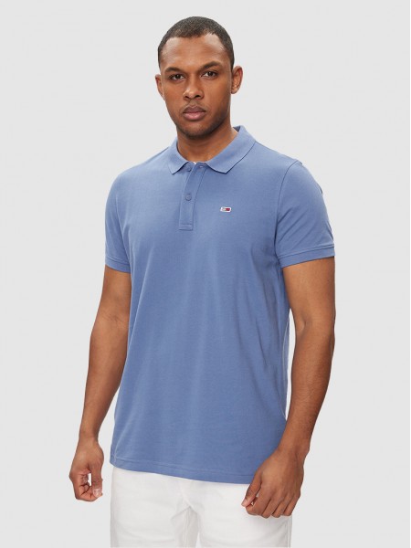 Polo Hombre Azul Tommy Jeans