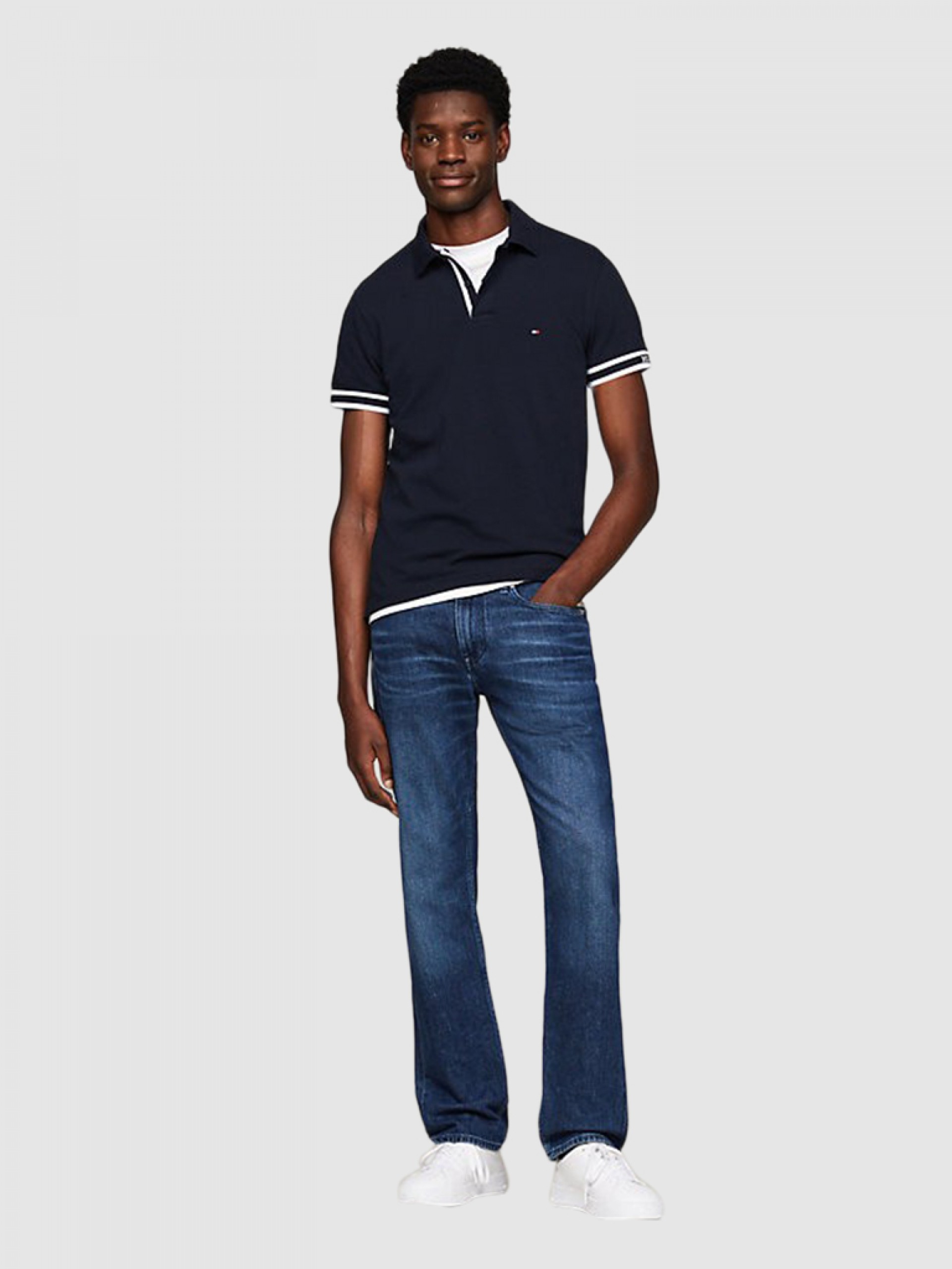 Polo Homem Slim Fit Tommy Hilfiger