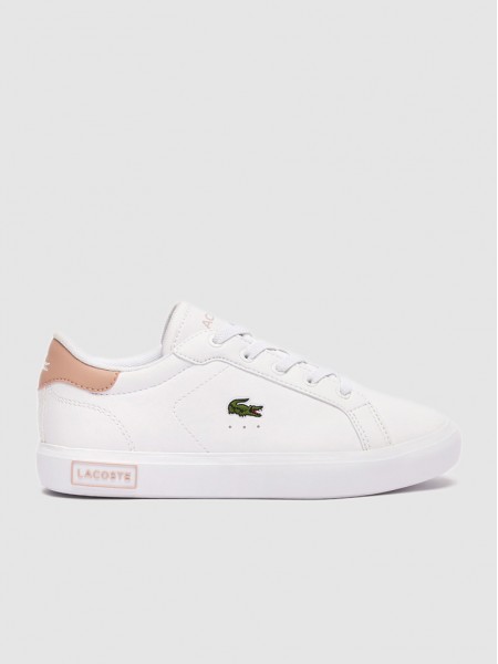 Sneakers Unisex Child White Lacoste