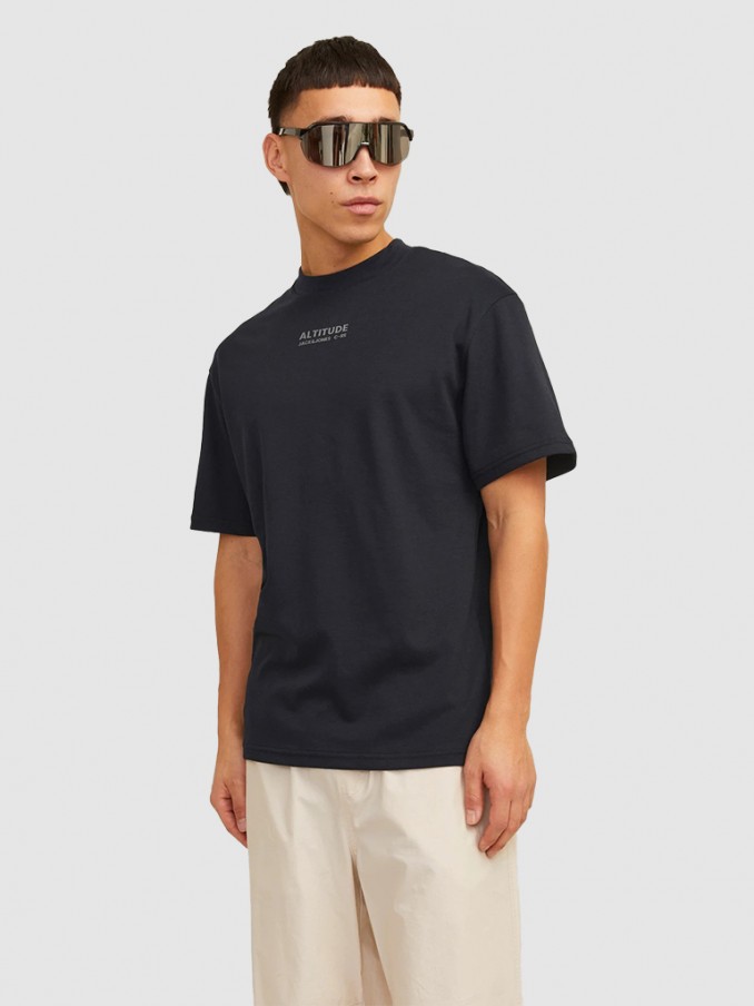 T-Shirt Man Black Jack & Jones