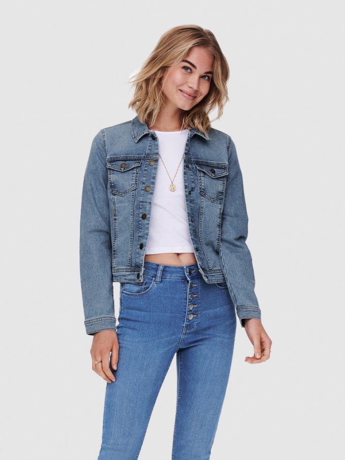 Jacket Woman Light Jeans Only