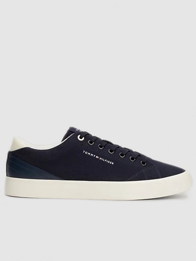 Tenis Hombre Azul Oscuro Tommy Jeans