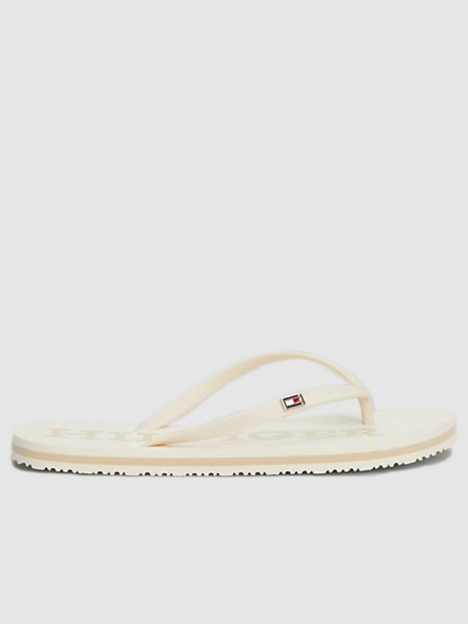 Chanclas Mujer Blanco Tommy Jeans