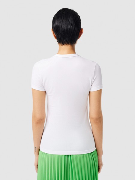 T-Shirt Mulher Lacoste