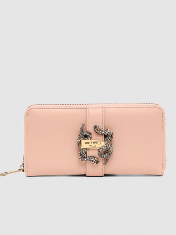 Billetera Mujer Beige Just Cavalli