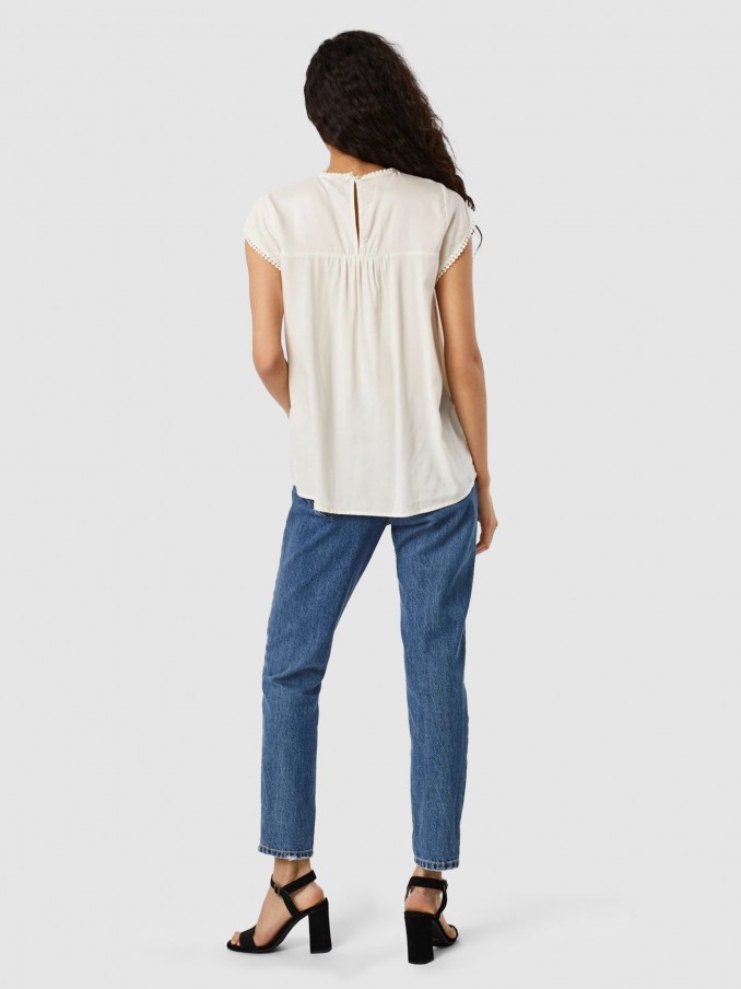 Blouse Woman White Vero Moda