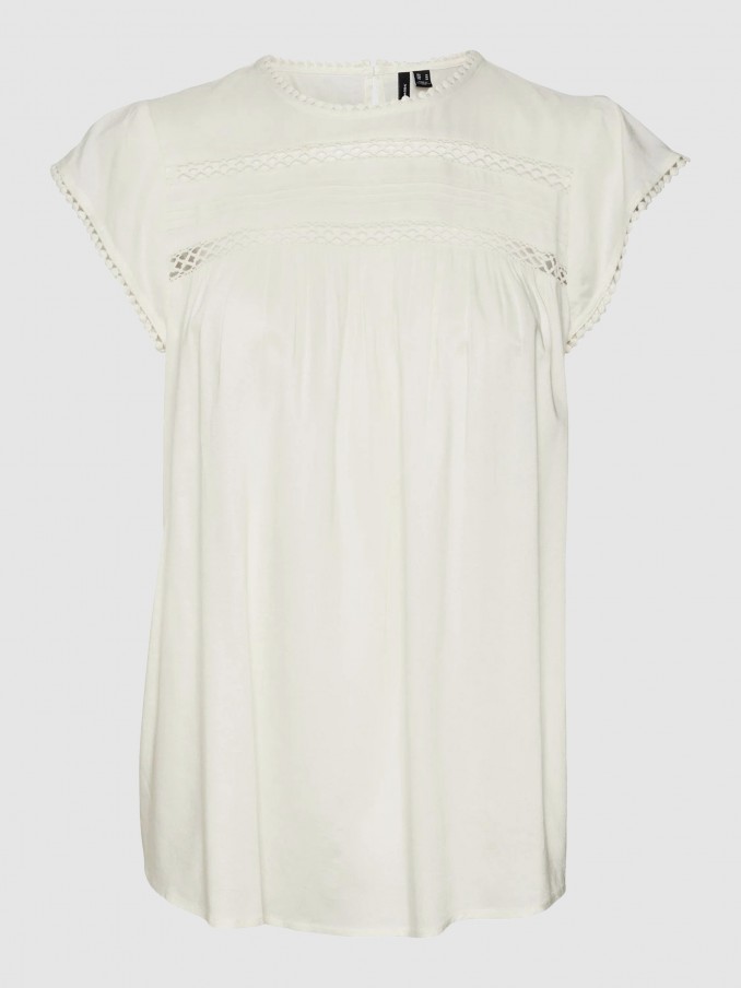 Blouse Woman White Vero Moda