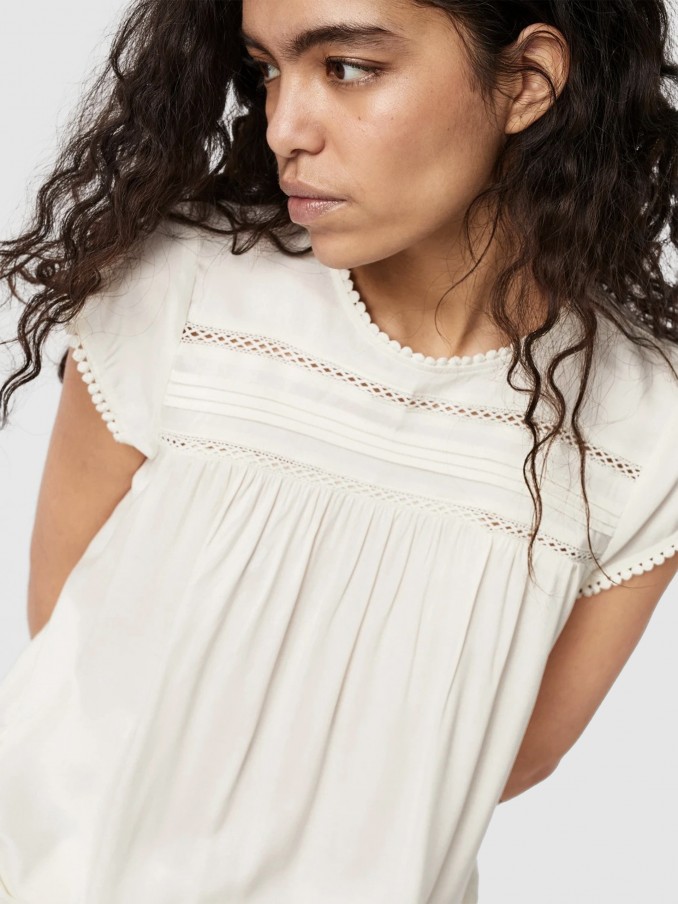 Blouse Woman White Vero Moda