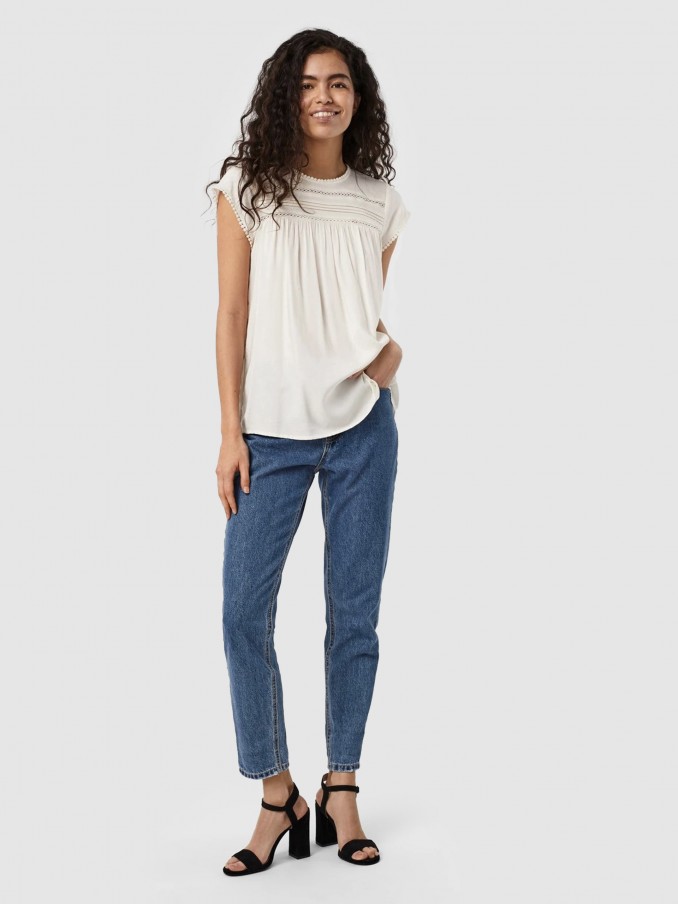Blouse Woman White Vero Moda