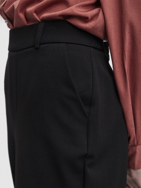 Cal�as Vero Moda Mulher Vmmaya Mw Straight Solid Pant Noos